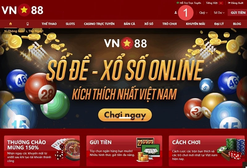 Vn88 nhà cái cá cược uy tín số một dành cho người chơi Việt