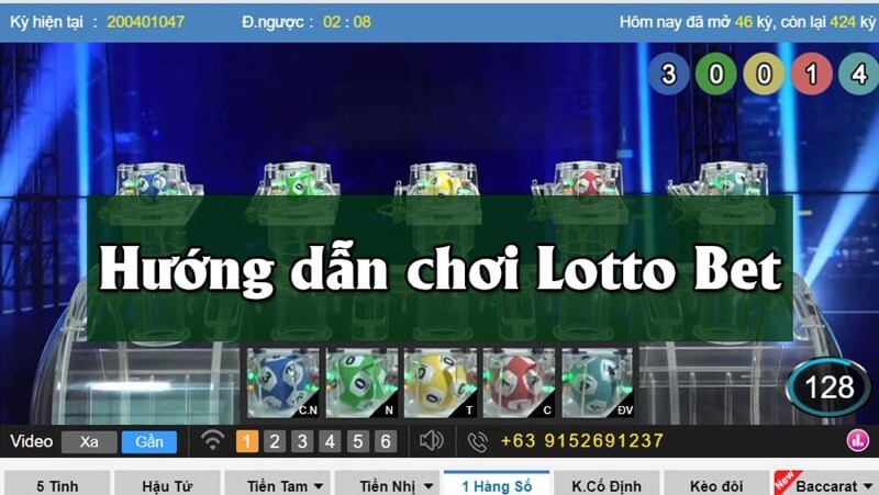 Hướng dẫn cách chơi lotto bet hiệu quả tại vn88